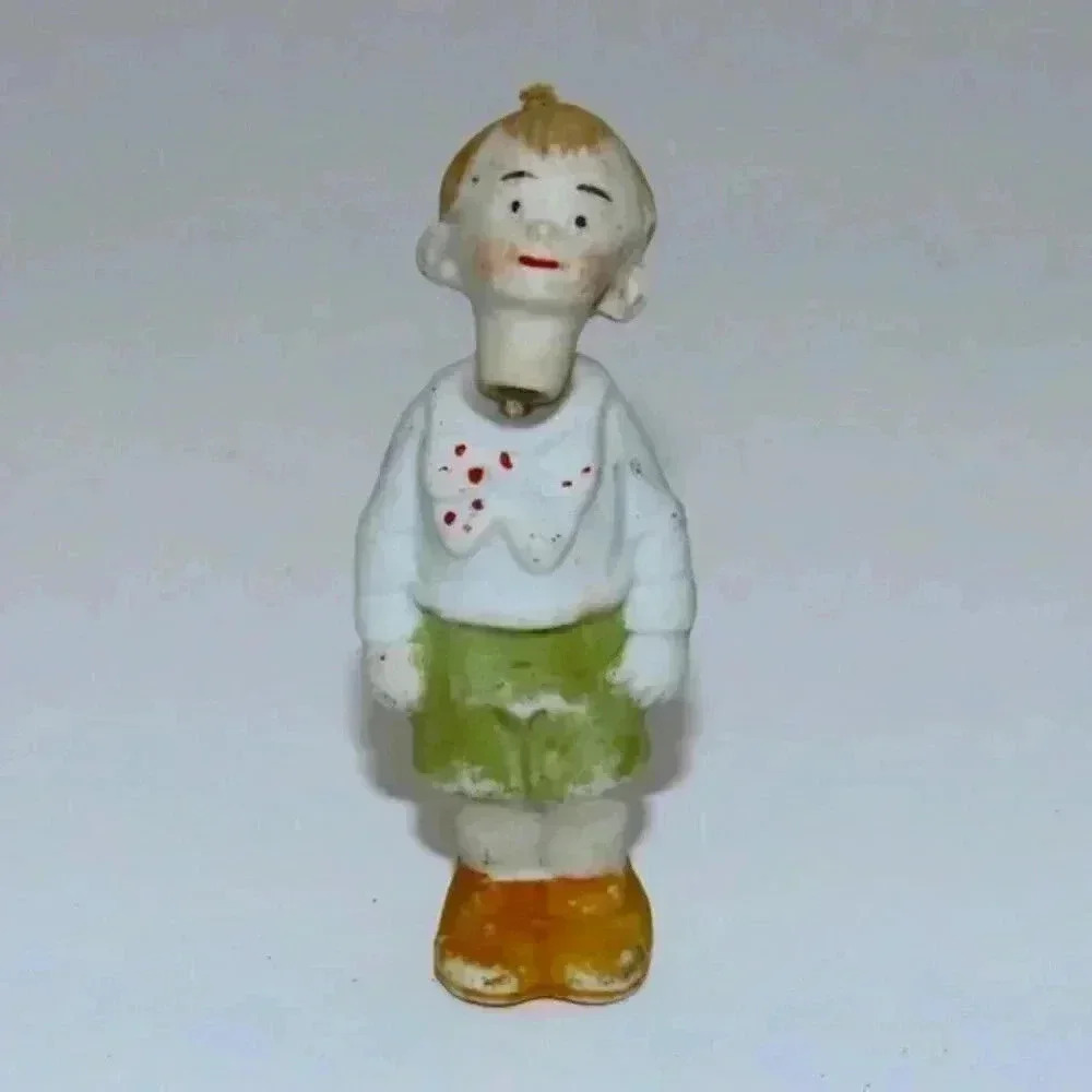Vintage CHESTER GUMP 1930's comic strip character German nodder bisque figure